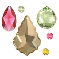 Strass Color Swarovski Crystal Prisms