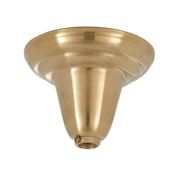 Unfinished Brass Fixture Canopy 5 1 4 inch dia