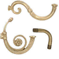 Metal Chandelier Arms