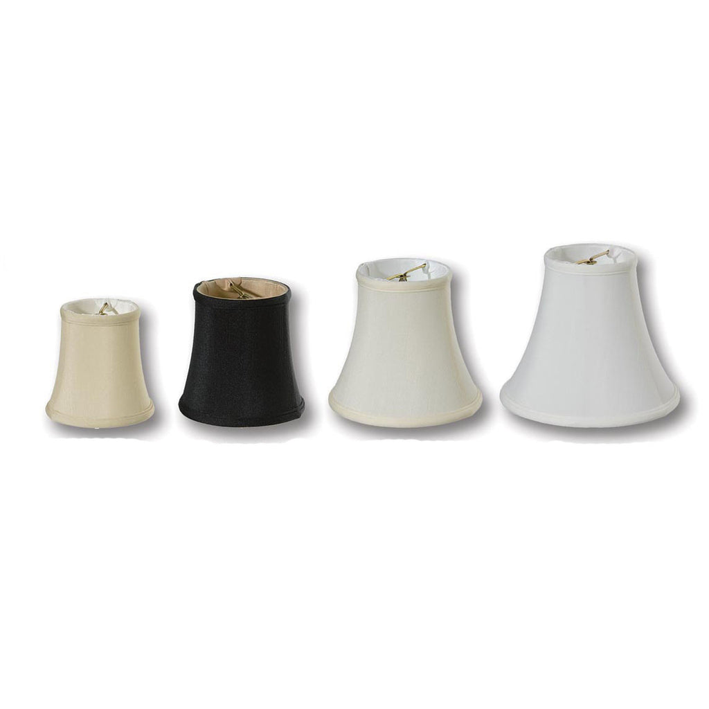 Chandelier Shade Mini Bell with 3" top x 5" Bottom dia. 4.5" height - Tissue Shantung