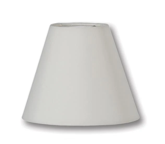 Chandelier Empire Hardback Shades, Pewter Microfiber Chiffon (00696J)