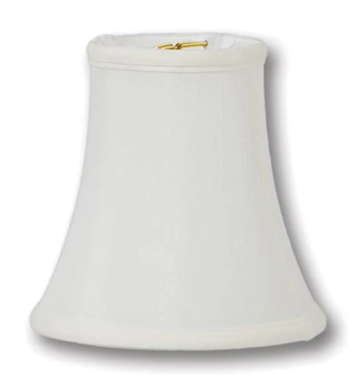 Tall Bell, Chandelier Shade, 3(T) x 5(B) x 5(H), Off White Color (00718W)