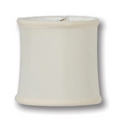 Chandelier Corset Drum-style Shade, 4(T) x 4.25(B) x 4.25(H), Eggshell Color (00736)