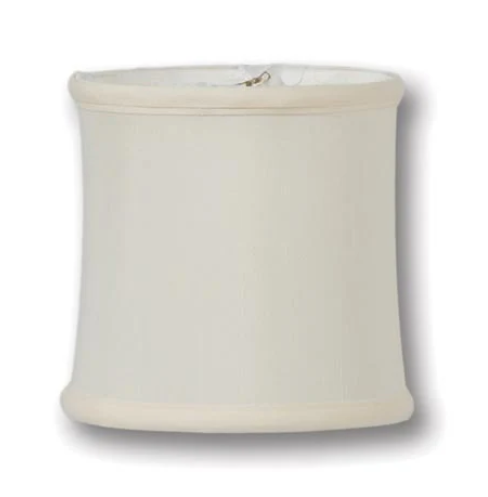 Chandelier Corset Drum-style Shade, 4(T) x 4.25(B) x 4.25(H), Eggshell Color (00736)