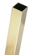 3/4" X 3/4" X 36" Long Square Brass Tubing (10320)