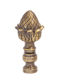 2-3/8" Tall Cast Metal Finial Antique Finish (11029A)
