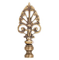 3-3/8" Tall Finial Antique Brass Finish 1/4-27F Tap (11116A)