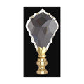 2-7/8" Tall Crystal Finial 1/4-27F Tap (11138)