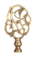 3-1/8" Tall Antique Brass Finish Decorative Cast Metal Finial Tap 1/4-27F (11164A)