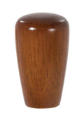 1-7/8" Tall x 1-1/8" Diam Wooden Conical Lamp Finial 1/4-27F Tap (11359)