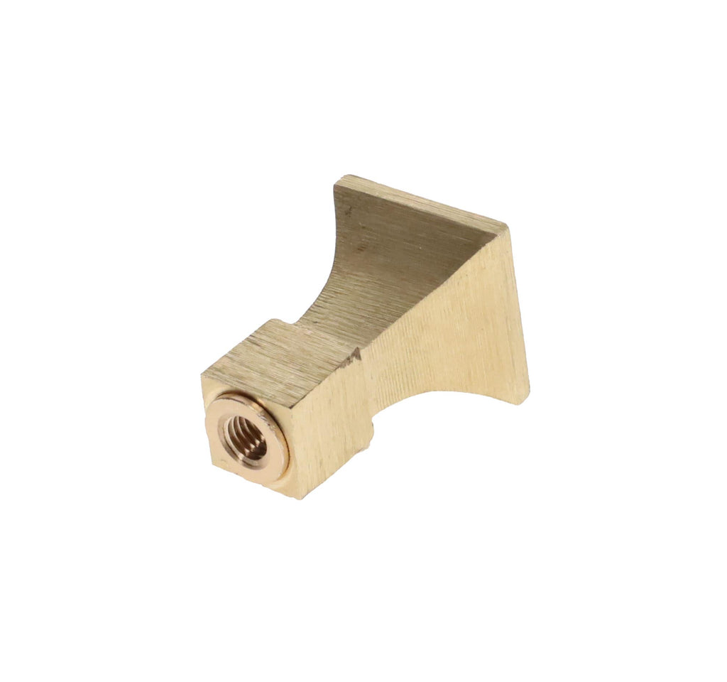 1-1/2" Tall Brass Mission Style Finial Tap 1/4-27F (11709U)