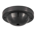 4-5/16" Diam Deep Dome Shape Satin Black Canopy (11733BK)