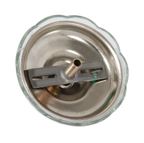 6 Inch Diameter Clear Crystal Canopy For Chandelier, Nickel Plated Brass Insert & Matching Screw Collar Hardware Kit (11759N)
