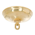 5-1/2" Unfinished Brass Canopy Kit with Mounting Hardware (11785U)