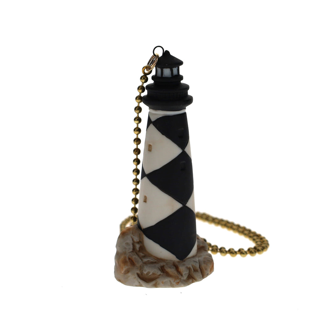 22-1/2" Length Brass Pull Chain Lighthouse (15025)