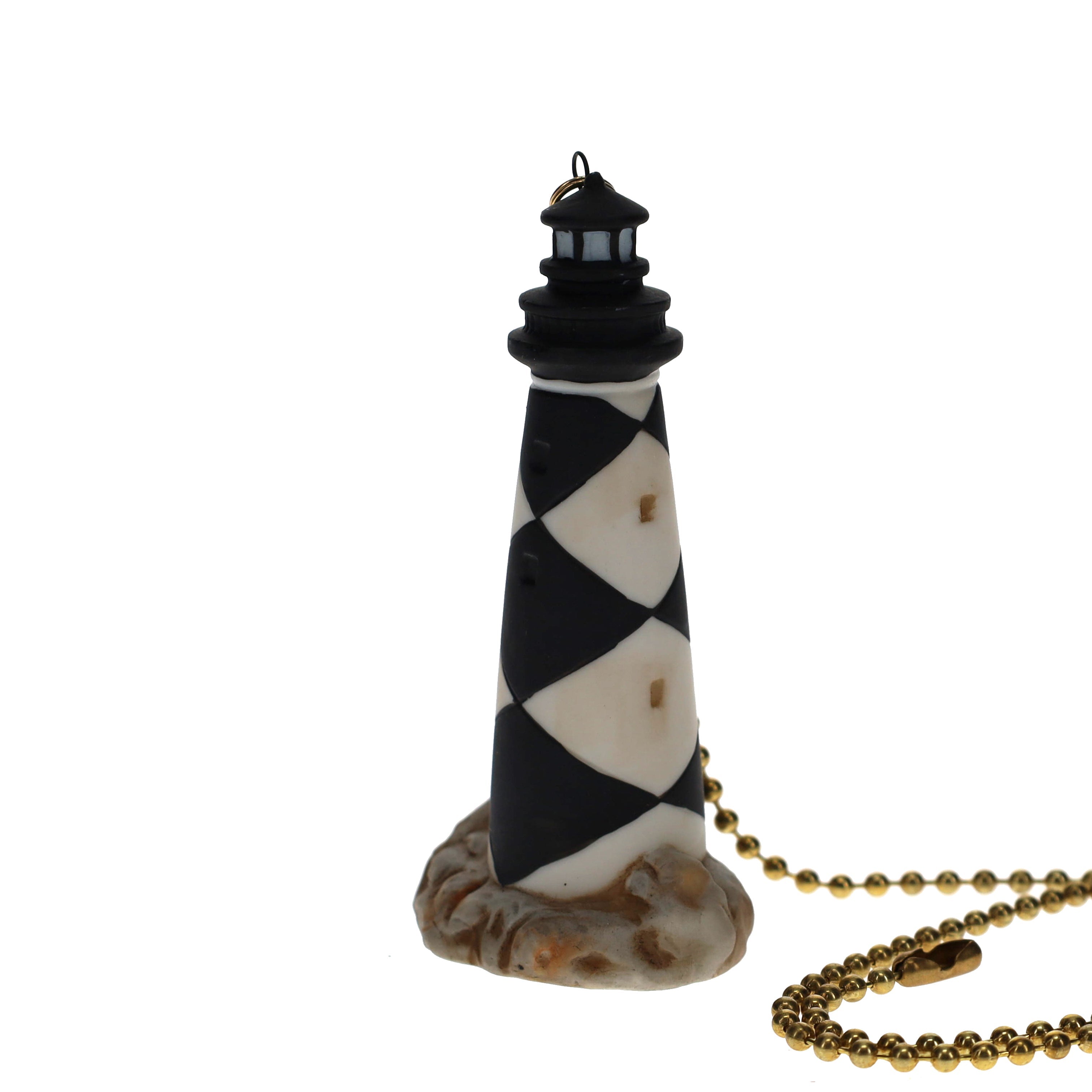 22-1/2" Length Brass Pull Chain Lighthouse (15025)