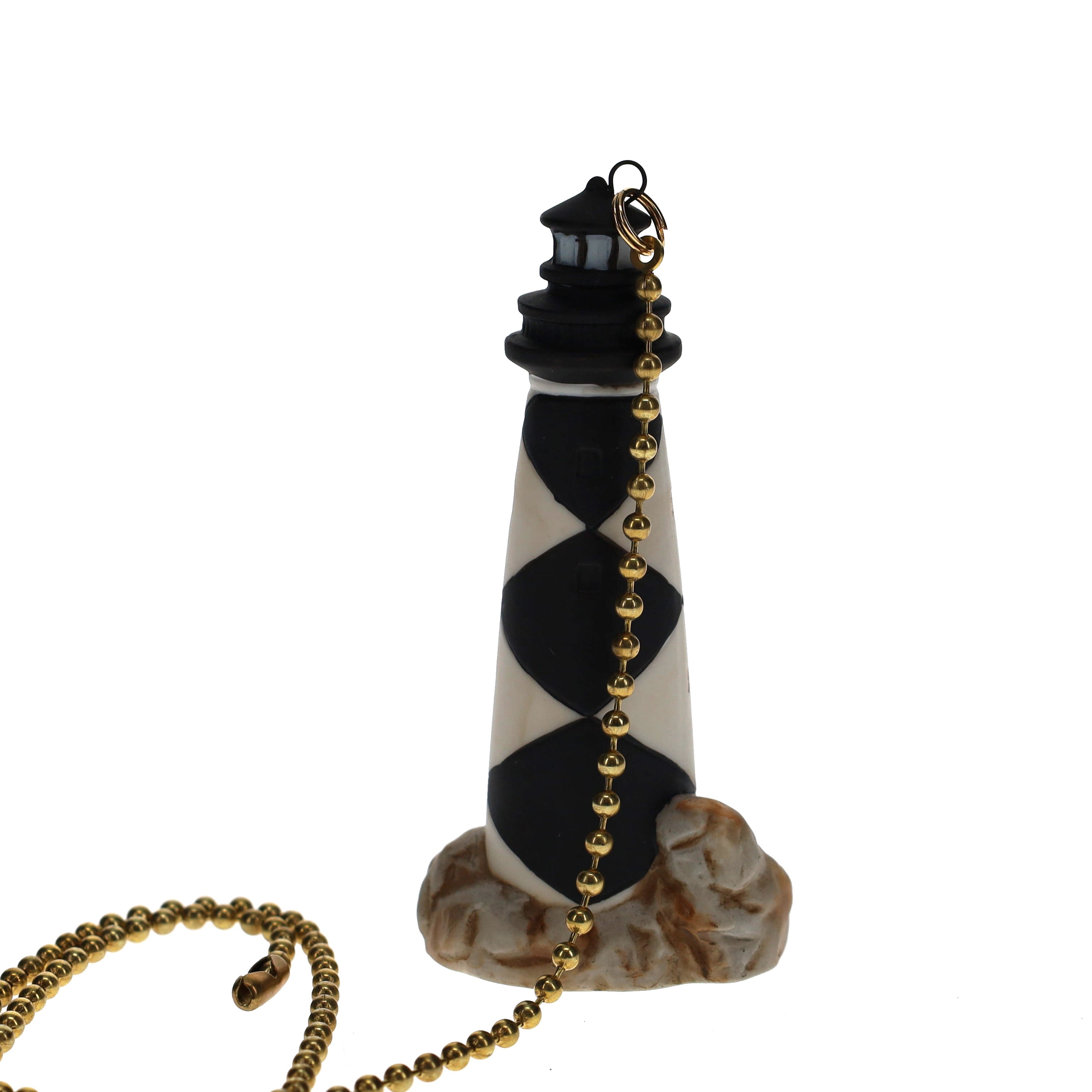 22-1/2" Length Brass Pull Chain Lighthouse (15025)