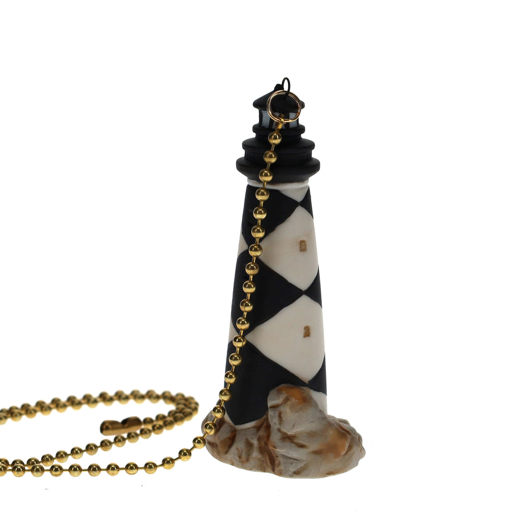 22-1/2" Length Brass Pull Chain Lighthouse (15025)