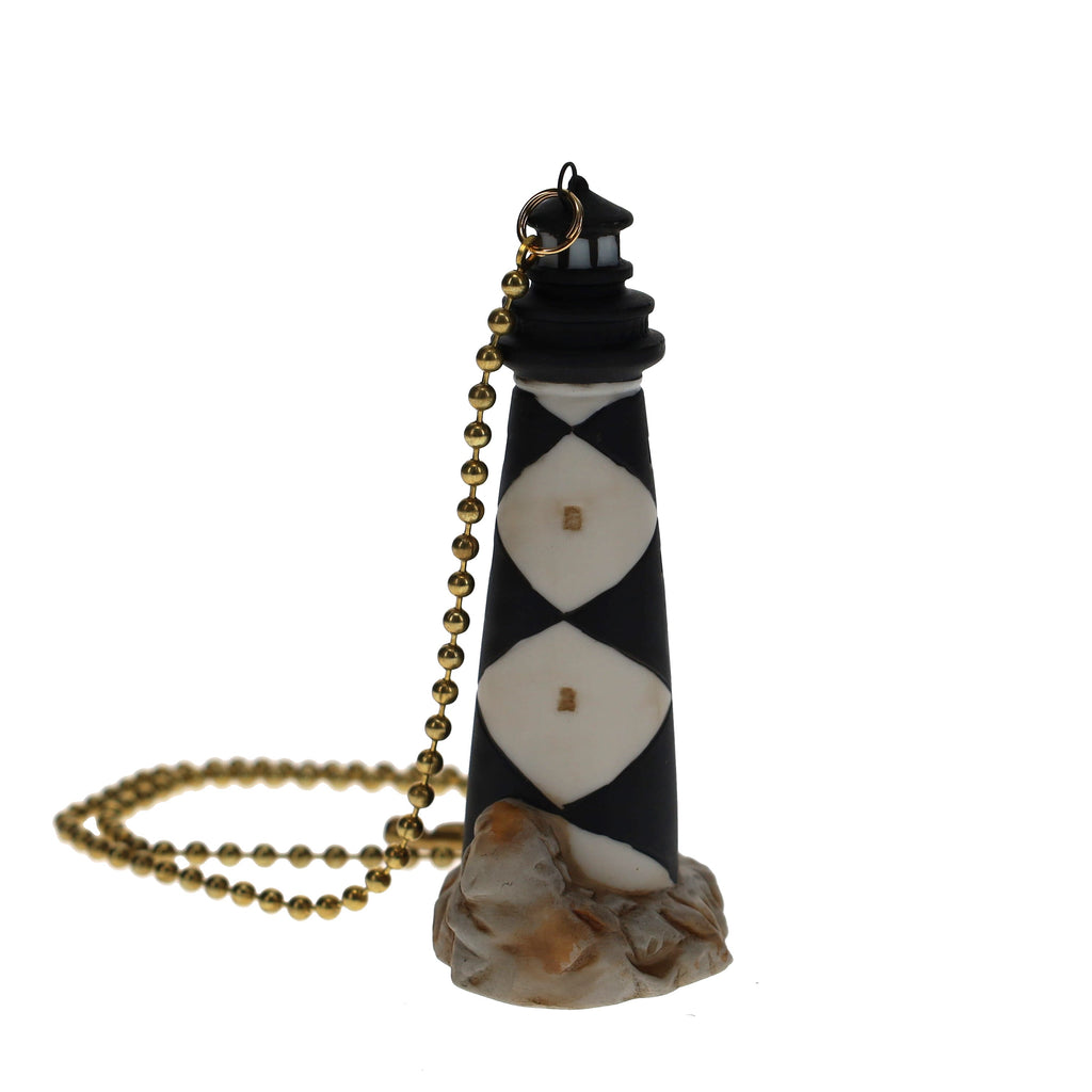 22-1/2" Length Brass Pull Chain Lighthouse (15025)