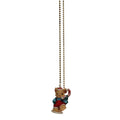 20-1/2" Length Brass Pull Chain Christmas Mouse Candy Cane (15042)