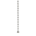 18" Length Nickel Pull Chain #6 Bead with Ball (15045)
