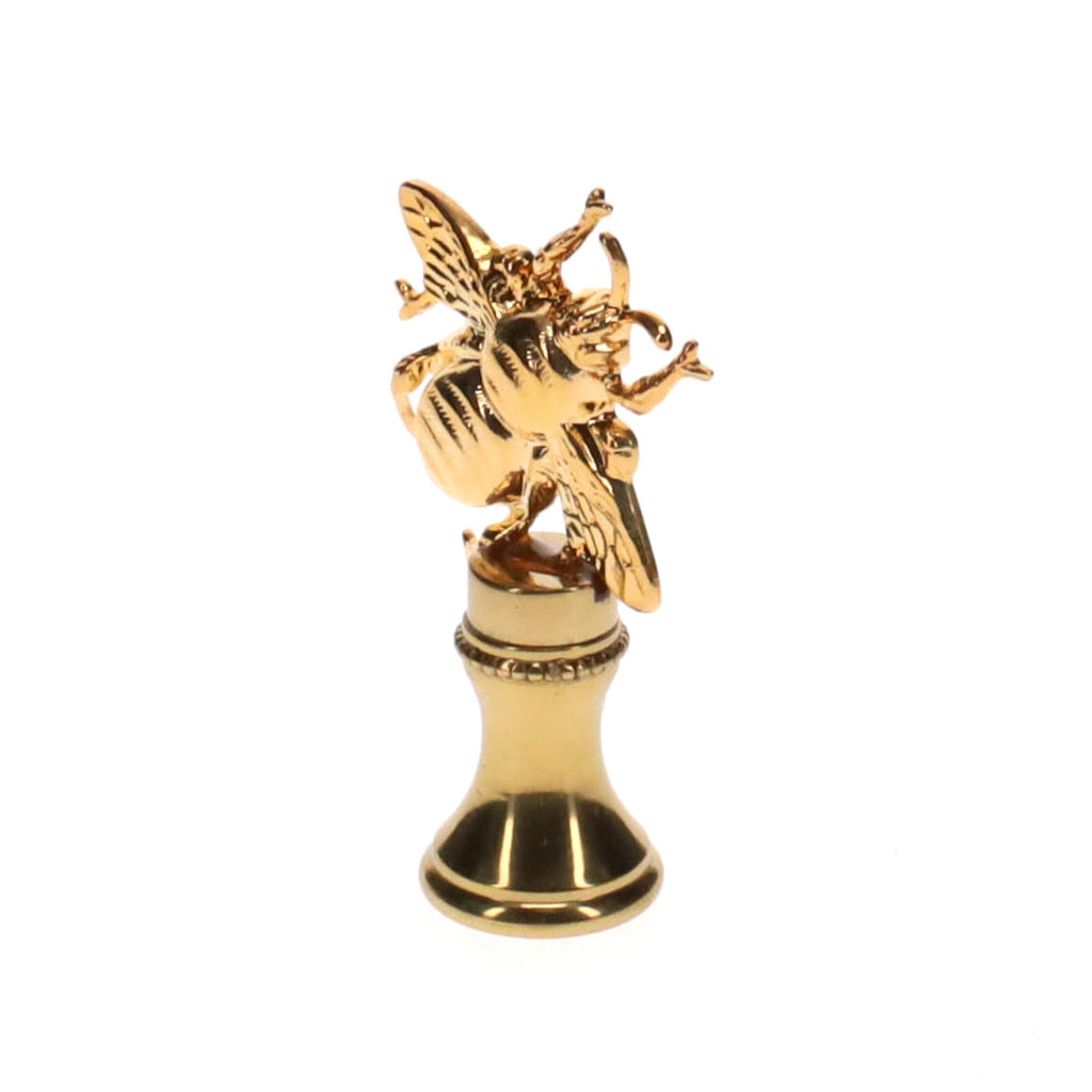 1-7/8" Tall Brass Finial, Bumble Bee, 1/4-27F Tap (15171)