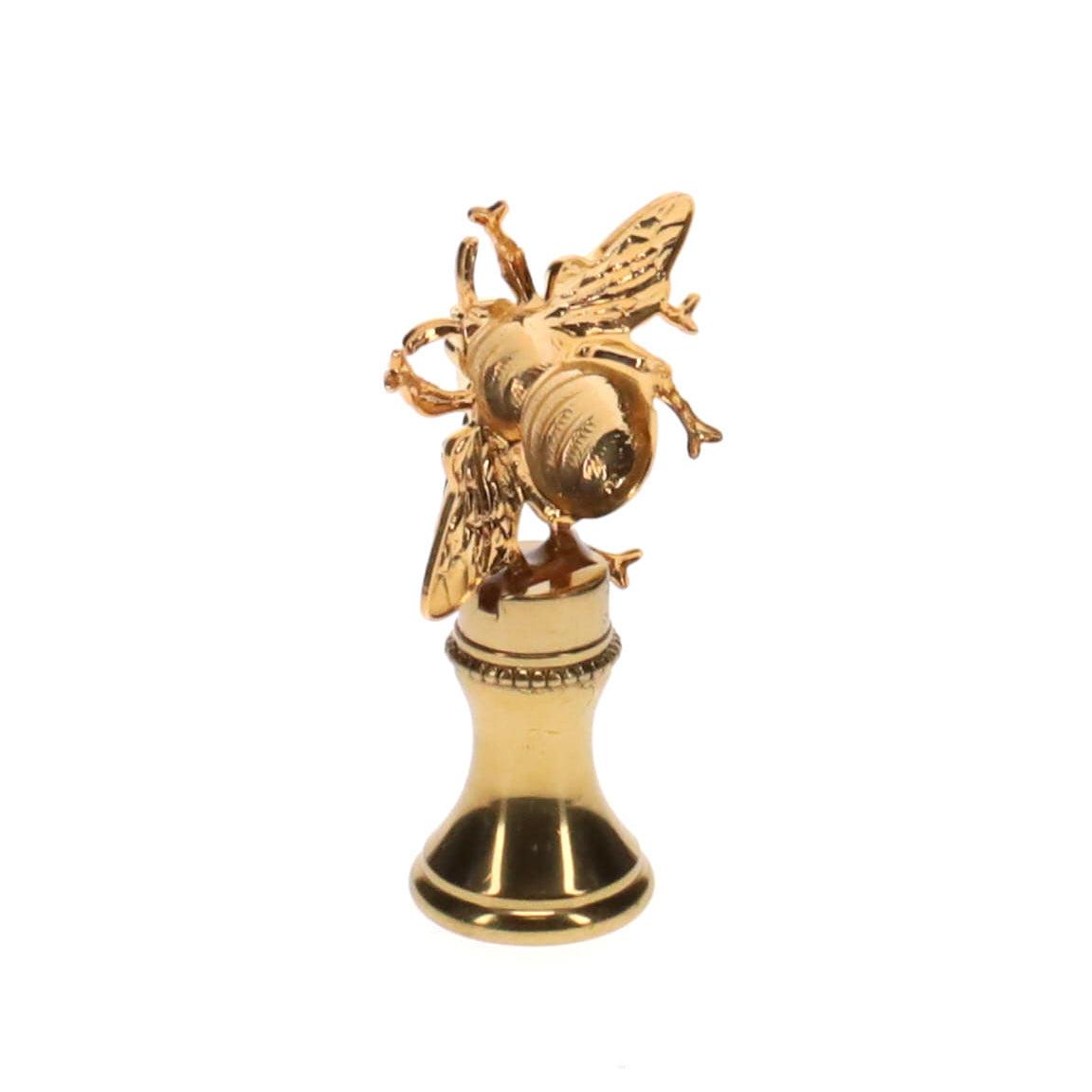 1-7/8" Tall Brass Finial, Bumble Bee, 1/4-27F Tap (15171)