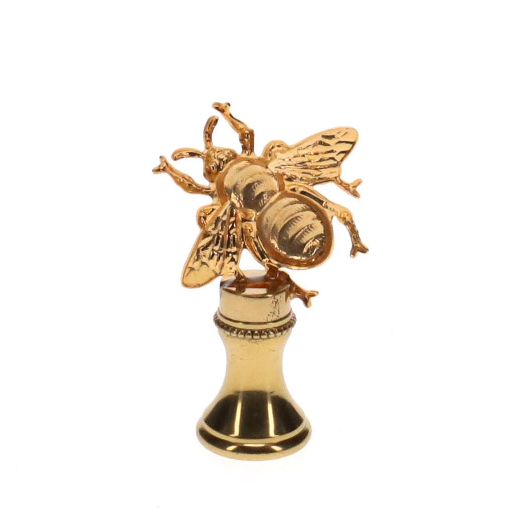 1-7/8" Tall Brass Finial, Bumble Bee, 1/4-27F Tap (15171)