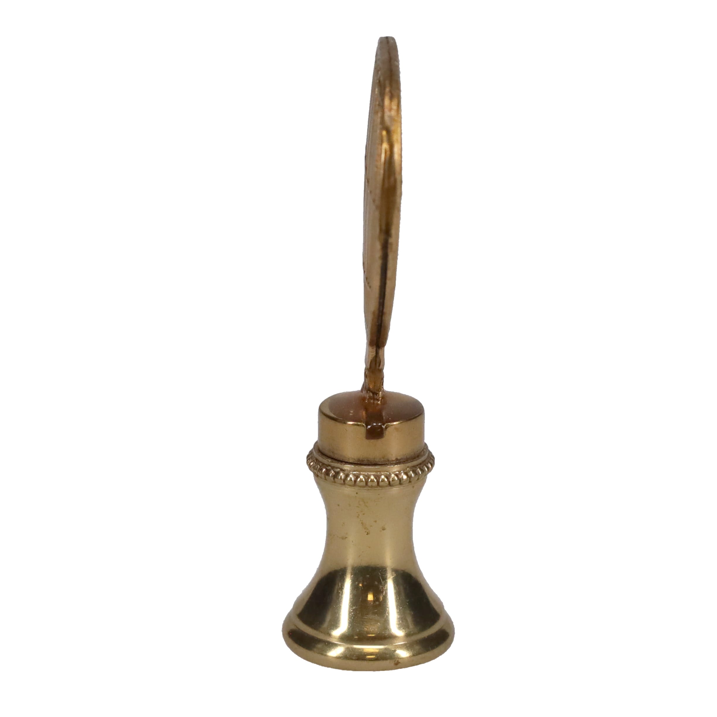 2-1/8" Tall Brass Finial, Hot Air Balloon, 1/4-27F Tap (15176)