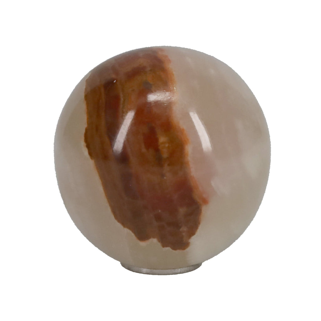 1-5/16" Diameter Finial, Agate Stone Quartz, 1/4-27F Tap (15200)