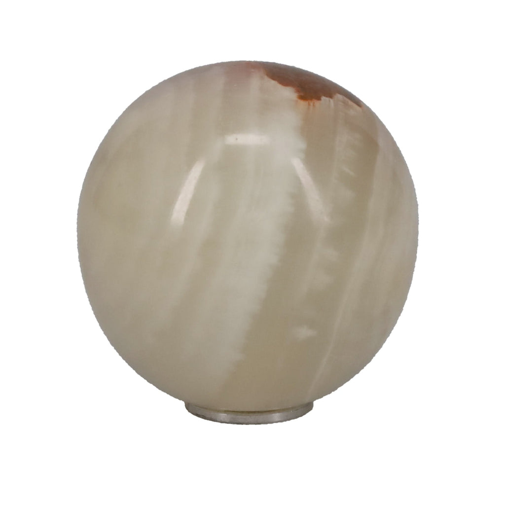 1-5/16" Diameter Finial, Agate Stone Quartz, 1/4-27F Tap (15200)