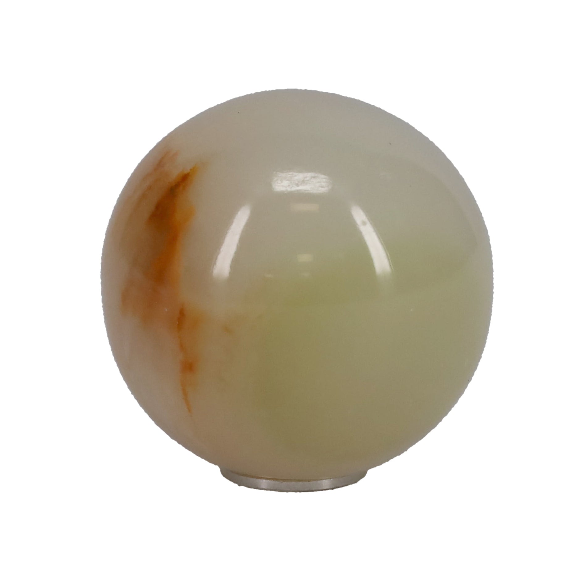 1-5/16" Diameter Finial, Agate Stone Quartz, 1/4-27F Tap (15200)