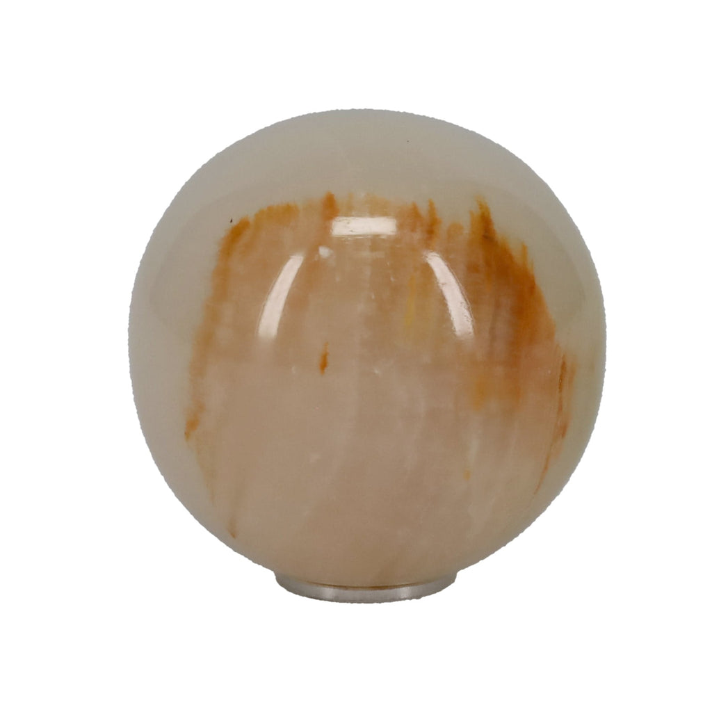 1-5/16" Diameter Finial, Agate Stone Quartz, 1/4-27F Tap (15200)
