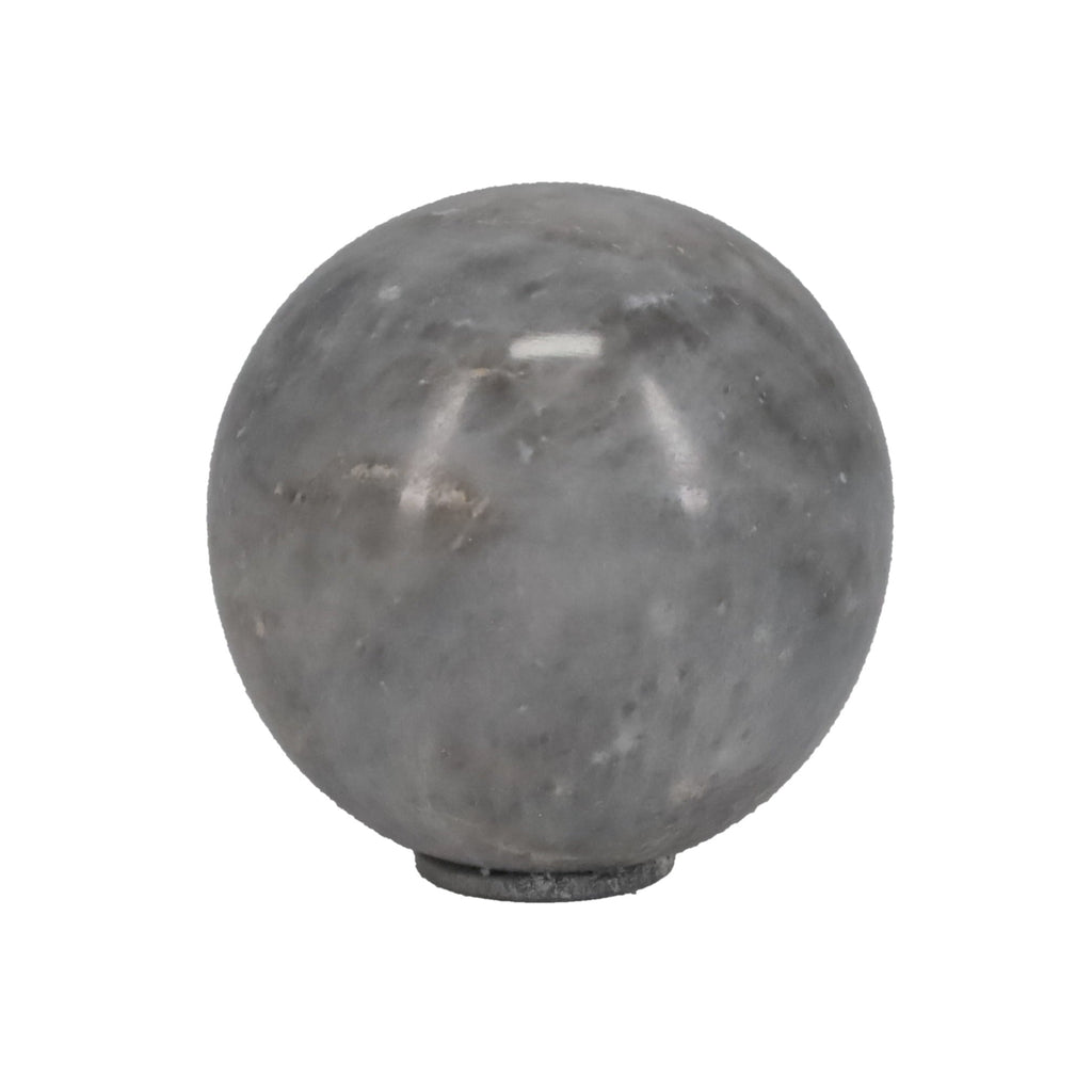 1-5/16" Diameter Finial, Marble Stone Grey, 1/4-27F Tap (15201GY)