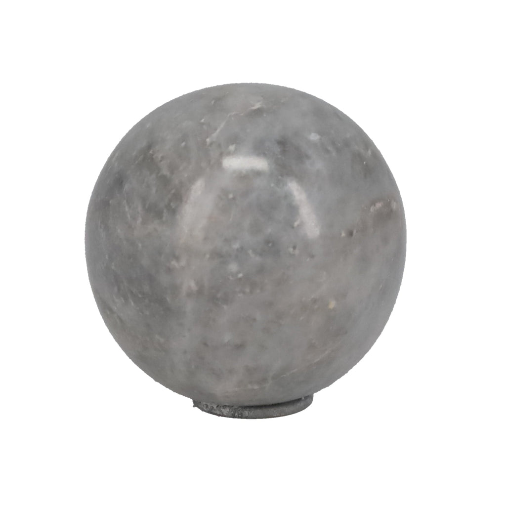 1-5/16" Diameter Finial, Marble Stone Grey, 1/4-27F Tap (15201GY)