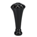 3-5/16" Tall Brass Finial, Black 1-1/2" Wide Broccoli Shape, 1/4-27F Tap (15229)