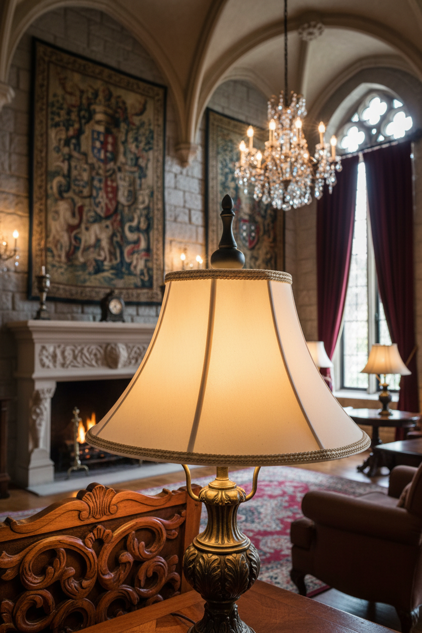 3" Tall Brass Finial, 1-1/4" Wide Spindle, Wrought Iron Black 1/4-27F Tap (15232BK)