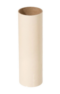 Cream Color 4" Tall Paper Board Candle Cover Medium Size (19807C)