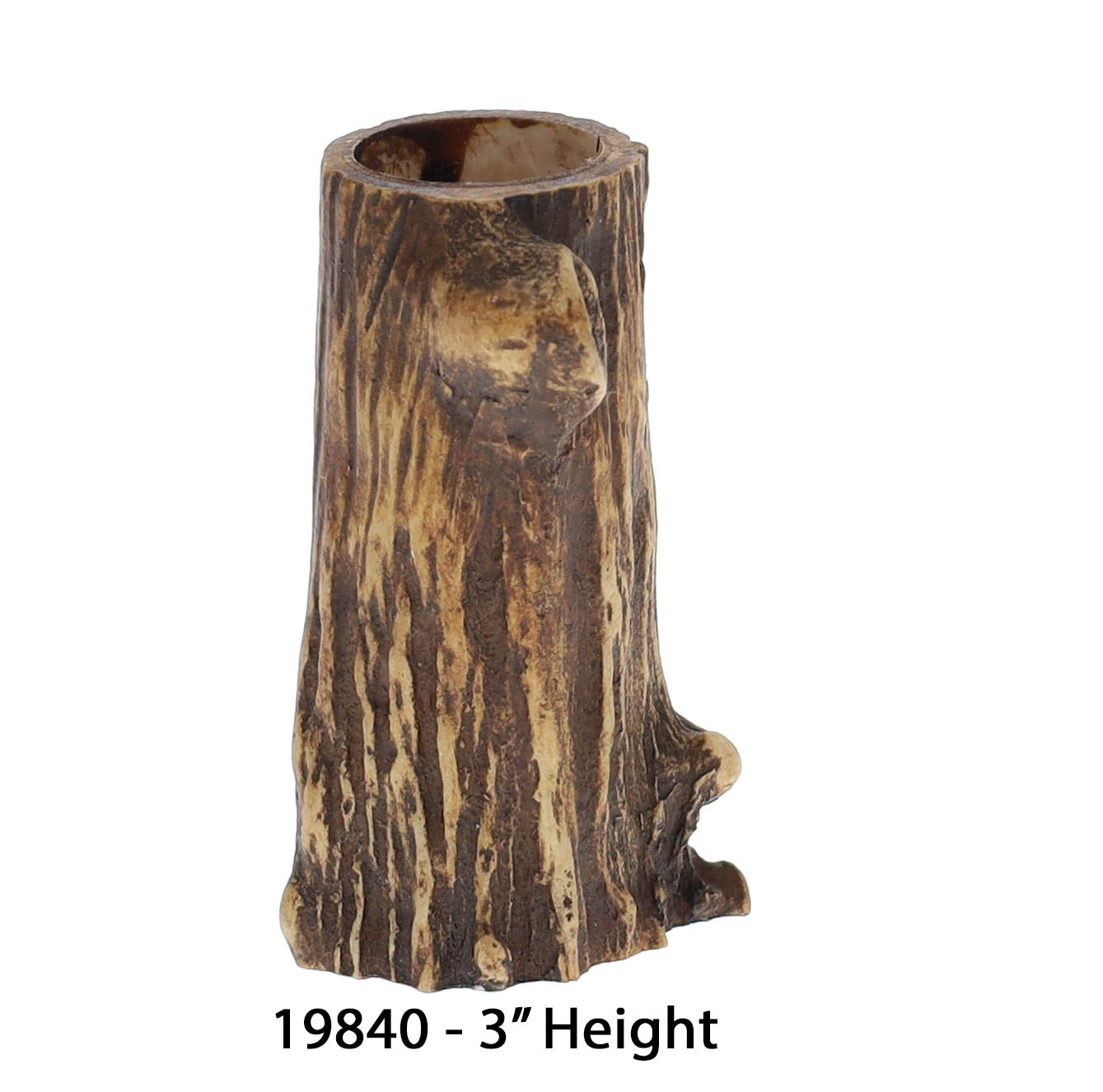 Resin Antler Style Candle Covers, Choice of 3", 4" or 6" Sizes (19840)