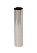 Seamless Nickel Plated Steel Candelabra Sized Candle Cover, Choice of Size (19851N)