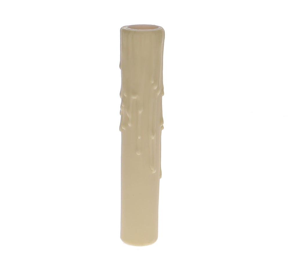 Cream Color Polybeeswax Candle Cover, Candelabra Size, Choice of Height (19910CD)