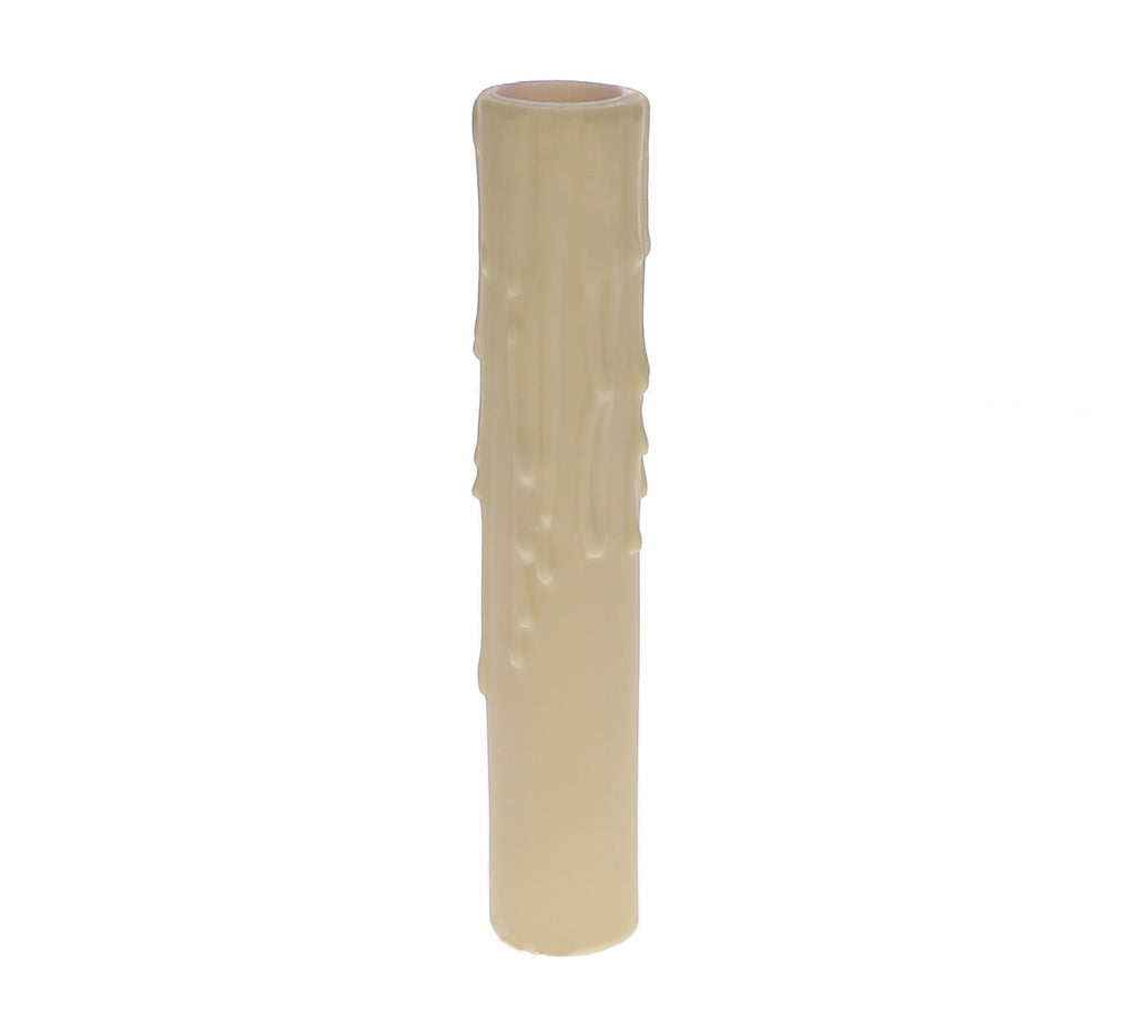 Cream Color Polybeeswax Candle Cover, Candelabra Size, Choice of Height (19910CD)