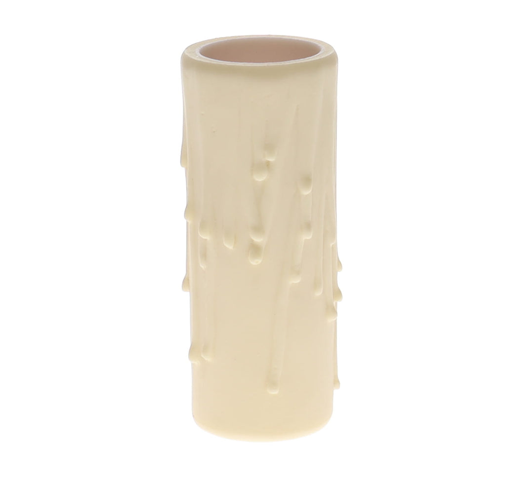 Cream Color Polybeeswax Candle Cover, Medium Size, Choice of Height (19912CD)
