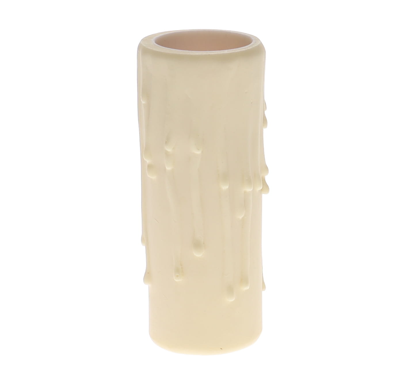 Cream Color Polybeeswax Candle Cover, Medium Size, Choice of Height (19912CD)