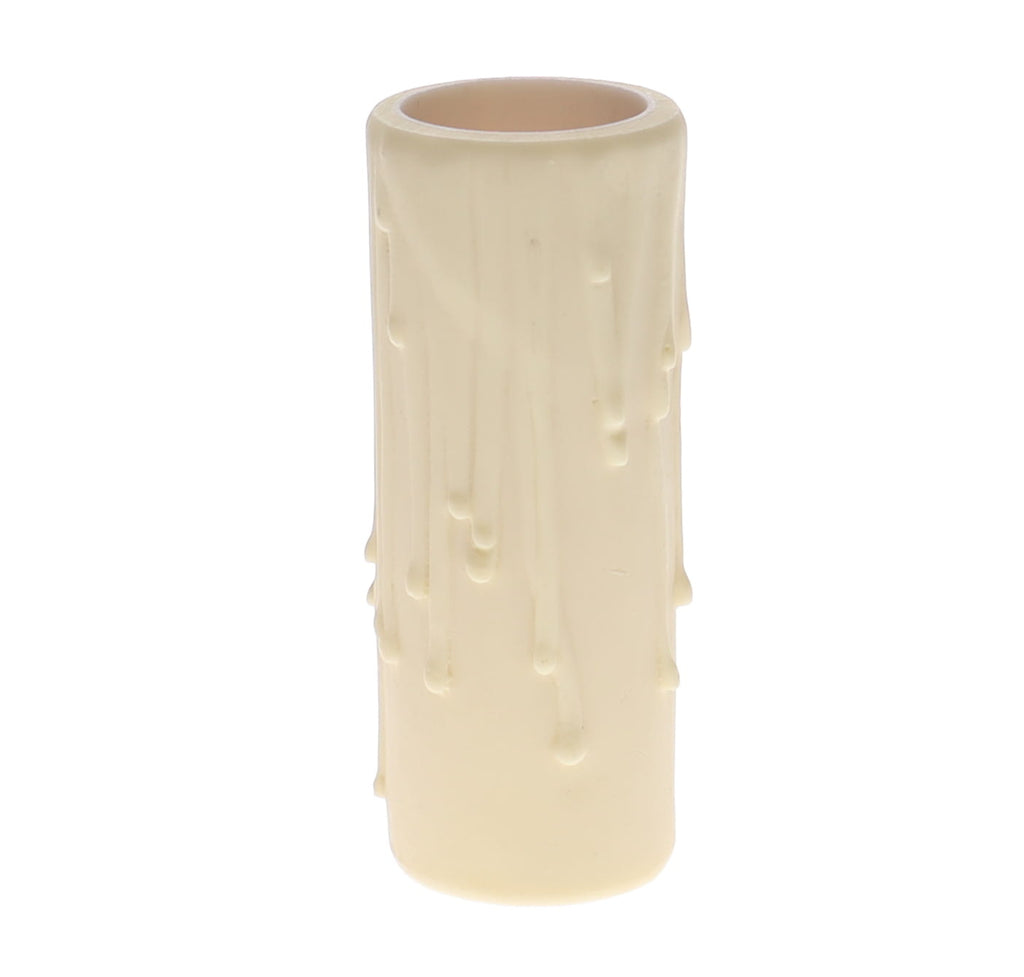 Cream Color Polybeeswax Candle Cover, Medium Size, Choice of Height (19912CD)