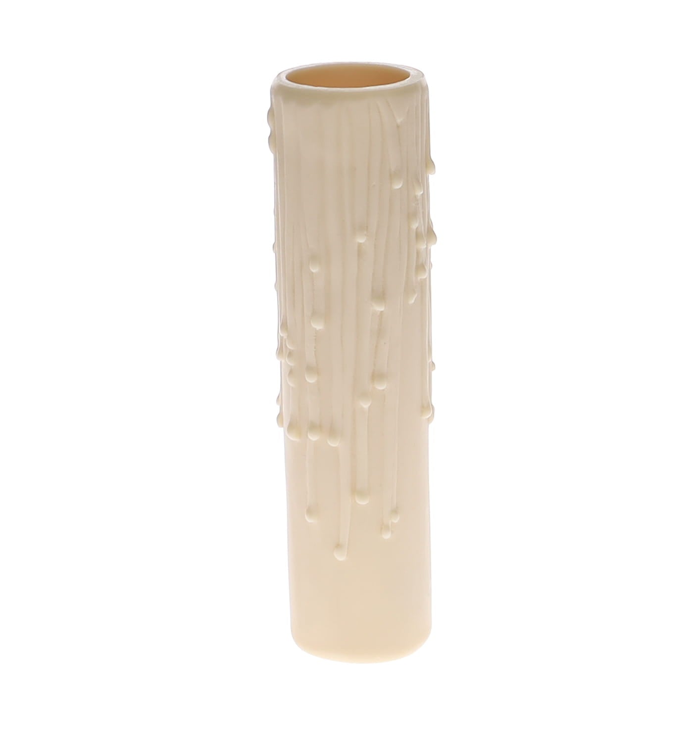 Cream Color Polybeeswax Candle Cover, Medium Size, Choice of Height (19912CD)