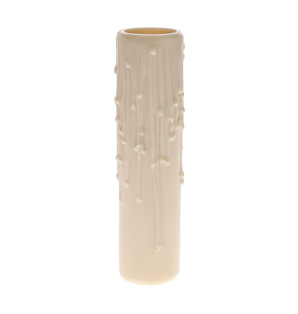 Cream Color Polybeeswax Candle Cover, Medium Size, Choice of Height (19912CD)