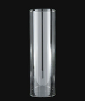 Medium Base Clear Plastic Candle Cover, Choice of Height (19930CL)