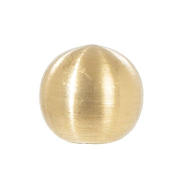 Turned Brass Ball Finials, Choice of Diameter and Tap (20836U)