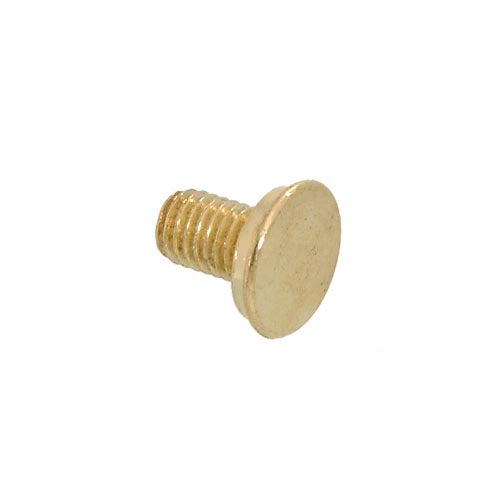 1/4-27 Flat Head Finial Screw, 1/2" overall length (20905)
